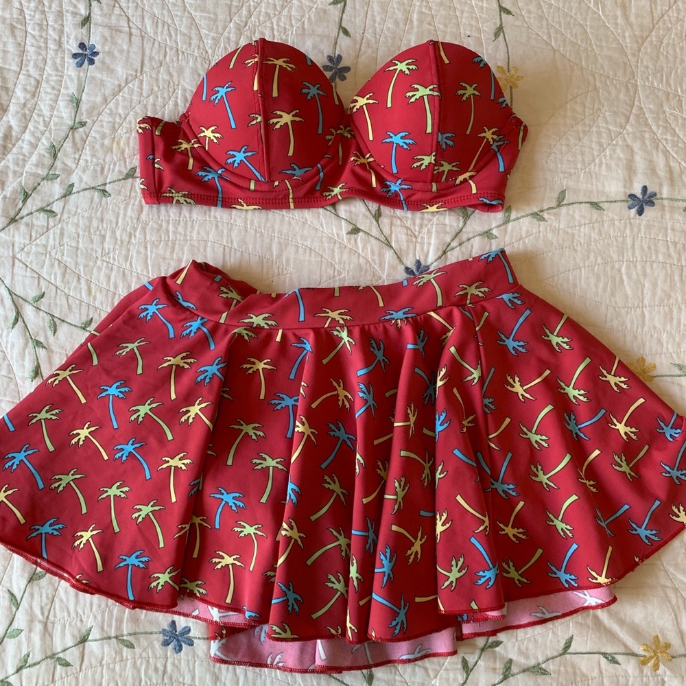 Bettie Page two piece swimsuit